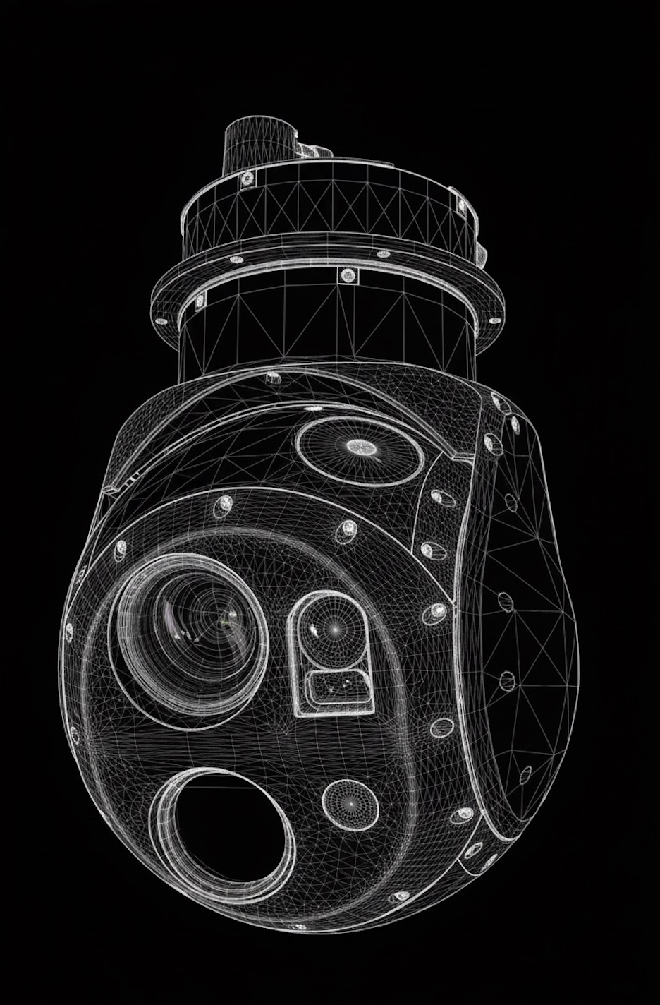 Ground station for drone detection